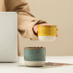 Ceramic Espresso Cups - Espresso Cups Suitable for Coffee and Tea, Coffee Cups Ideal for Use in Cafes and Restaurants