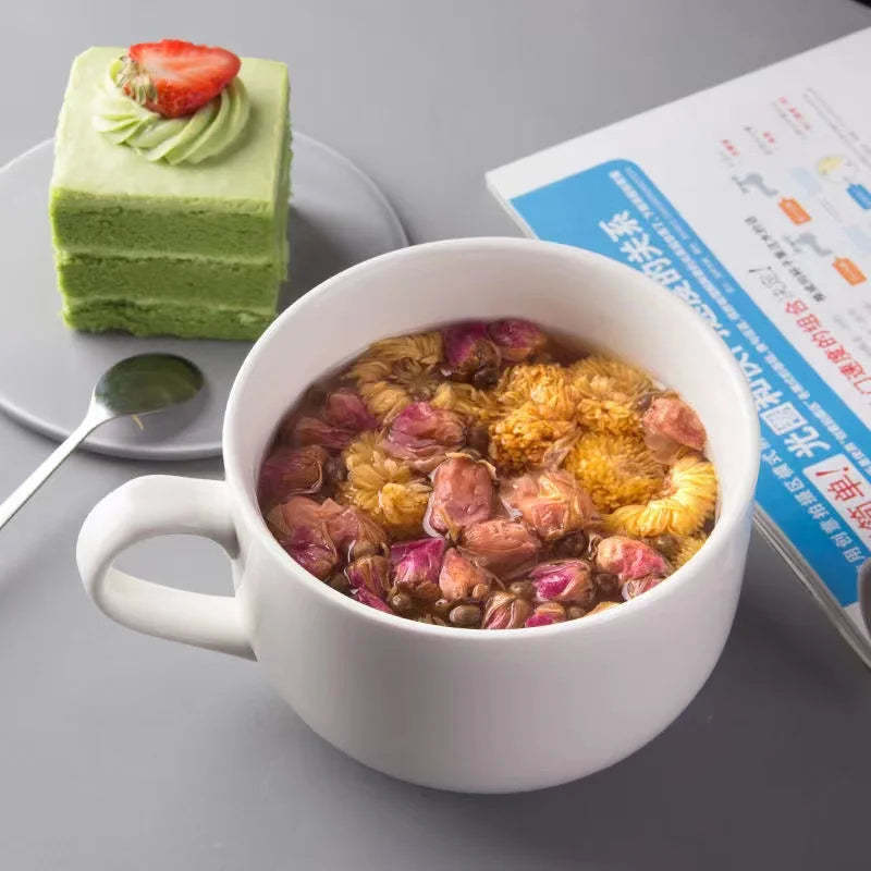 700ml Coffee Mug Large Capacity Ceramic Breakfast Oatmeal Milk Tea Cup Instant Noodles Bowl Novelty Gifts Best For Your Friends