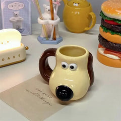 Designer Models Dog Ceramics Mugs Breakfast Cups Juices Milk Cups Cartoon Coffee Cups High Value